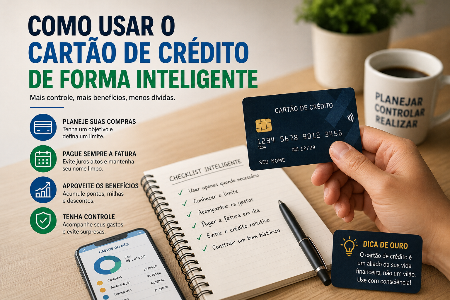 Como Usar o Cartão de Crédito de Forma Inteligente